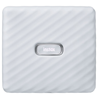 Fujifilm Instax Link Wide Smartphone Printer with Bluetooth 4.2 Connectivity (Ash White, Mocha Gray)