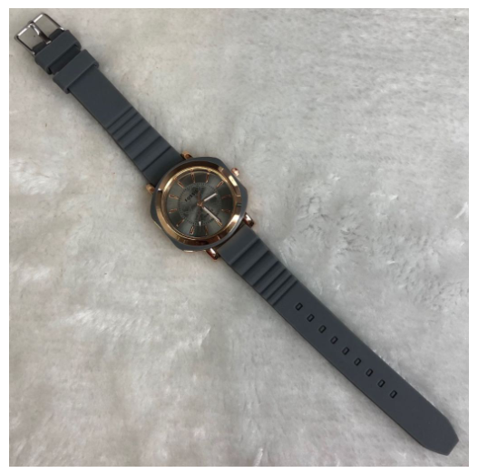 [HS] RUBBER analog stylish watch for women 001