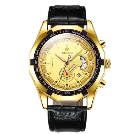 Binbond Original Luxury Watch Calendar Waterproof Luminous Luxury Stainless Steel Fashion Business Quartz Watch Men's Watch M4