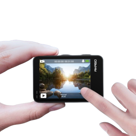 Akaso Brave 7 Le Action Camera 4k30fps Vlog Camera Touch Screen Remote Control Waterproof Sport Camera