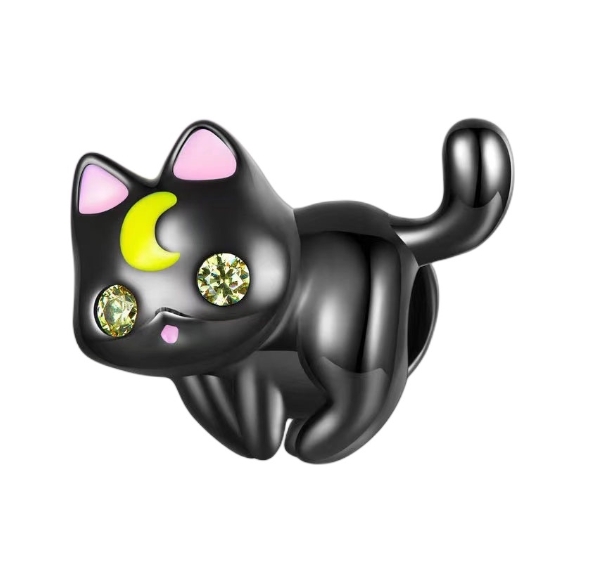 S925 Pandora Disney Series Charm Pendant Pumpkin Car with Beadles Suitable for Pandora Bracelet Exquisite Jewelry Gift s40