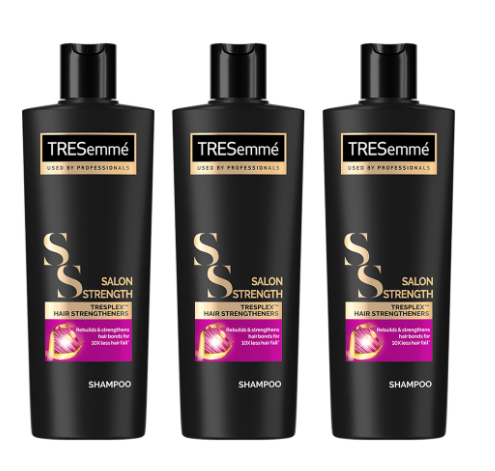 Tresemme Salon Strength Shampoo 330ml (Bundle of 3)
