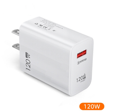 Boyce 3.0 Fast Charger 120W Charger Adapter Dual Port USB Type-C Wall Adapter For Android&Phone