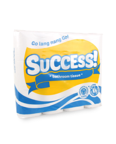 Success Bathroom Tissue 2 Ply 140 Pulls x 12 Rolls
