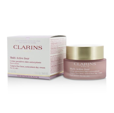 Clarins Multi-Active Day Targets Fine Lines Antioxidant Day Cream For dry skin 50ml
