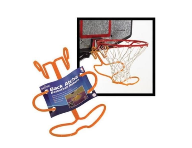 Spalding Back Atcha Ball Return 8354, Orange, Basketball Sport Outdoor, New