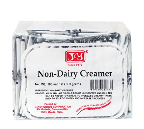 J&Y Non-Dairy Creamer  100 sachet x 3grams