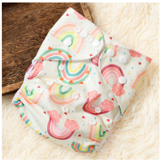 1Pcs Baby Diapering Waterproof Reusable Adjustable Eco-Friendly Polyester Baby Cloth Diapers A11