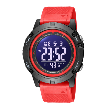 Smael 1902 Outdoor Sport Watch Waterproof Digital For Men's Fashion LED Light Stopwatch Multifunction Wristwatch Clock M2