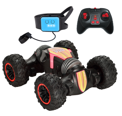 4WD Gesture Sensing Remote Control Four-Wheel Drive Twist Stunt Dual RC Hill-Climbing car