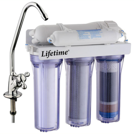 LIFETIME Alkaline Water Purifier LWP-7LAK DLX 7 Level Deluxe Alkaline Complete Filtration System