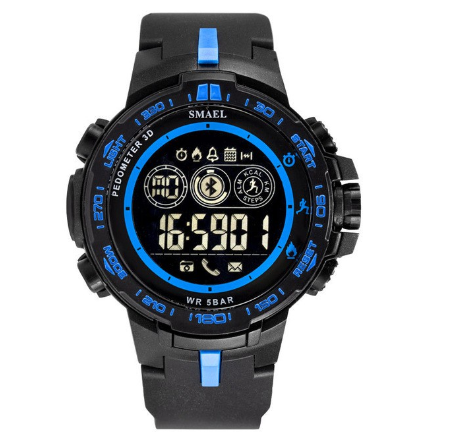 SMAEL8012 Sports Watch Men Multifunction Digital Clock Fashion Chronograph Mens Watches Military LED Waterproof Date Wrist Watches 003
