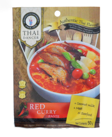 Thai Dancer  Red Curry  Paste 50g