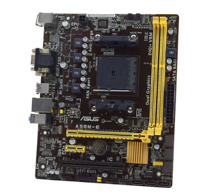 AMD A58 Motherboard kit For A10 6700 CPUS and 2*DDR3 4G ASUS A58M-E Socket FM2/FM2+ Motherboard set SATA II PCI-E 3.0 Micro ATX