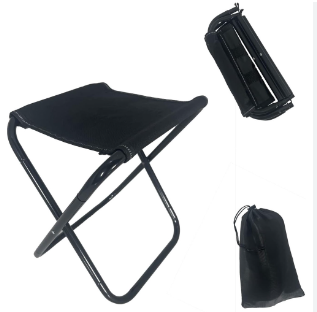 Random Color Portable Folding Stool Camping Stool Mini Size Camping Stool Aluminum Alloy Stool