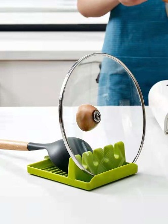 Kitchen Multi-functional Spatula Pot Cover Rack Shovel Spoon Rack