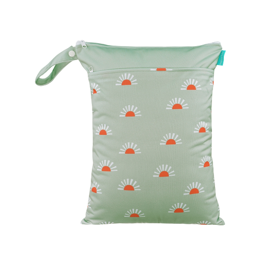 Happyflute Wetbag For Baby Diapers Nappies Waterproof Reusable Diaper Bag With Two Zipper D18