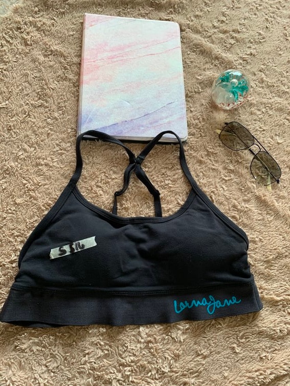 Black Lorna Jane Sports Bra Small