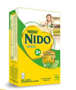 NIDO 3+ Powdered Milk Drink For Pre-Schoolers Above 3 Years Old 700g