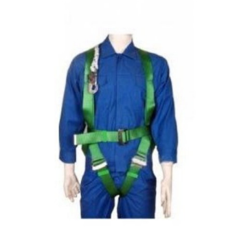 Full Body Harness Safety Lanyard Hook Strap Belt Fall Arrest Rescue Climbing Construction