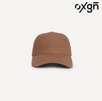 OXGN COED Dad Hat For Men And Women (Ebony/Taupe