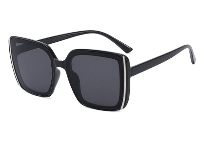 LUSEEN Korea Fashion Sunglasses Women Square Oversized Sun Glasses AG1136