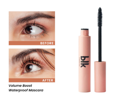 blk cosmetics fresh volume boost waterproof mascara