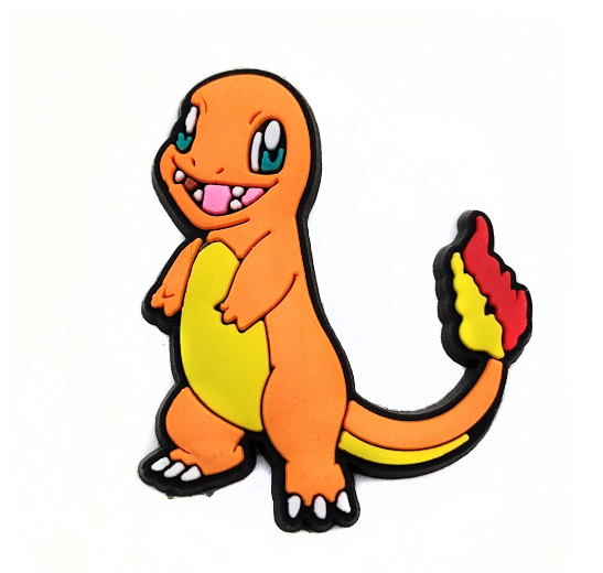 Cute Charizard Gengar Crocs Jibbitz Anime Pokemon Jibits Croc Pikachu Jibitz Charm for Men Shoes Accessories Shoe Charms Pins Decoration P7