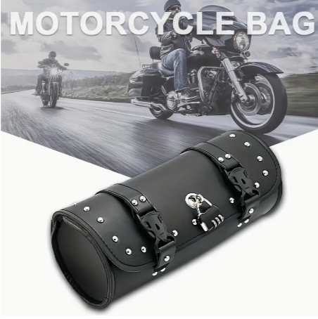 Motorcycle Waterproof With Password Lock Hanging Bag Front And Rear Side Bag Electric Battery Riding Tool Bag