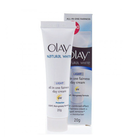 OLAY Natural White Light All in One Fairness Day Cream UV Protection 20G