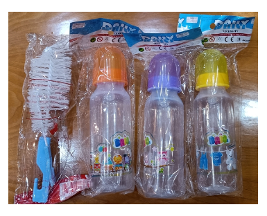Feeding Bottle 3pcs With Free Cleaning Bottle