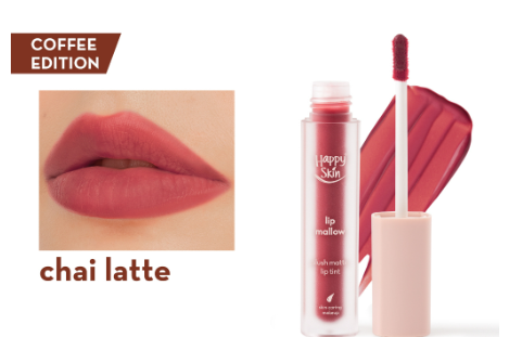 Happy Skin Lip Mallow Coffee Tint in Chai Latte
