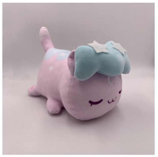 Aphmau Cat Stuffed Toys Animal Hamburg Angel rainbow French Fries Donuts Cats Plushie Plush Doll For Girls Pillow Home Decor  D26