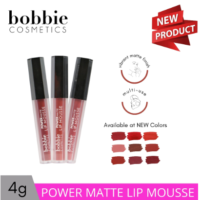 Bobbie Cosmetics Power Matte Lip Mousse 4G