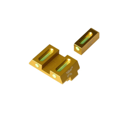 Fiber Optic Front And Rear Red/Green Dot Sights Outdoor Sports Night Vision FirearmScope For Glock P1 Accessories