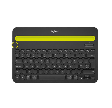 Logitech Bluetooth Multi-Device Keyboard K480, Works with Windows and Mac OS Android and iOS - BLACK