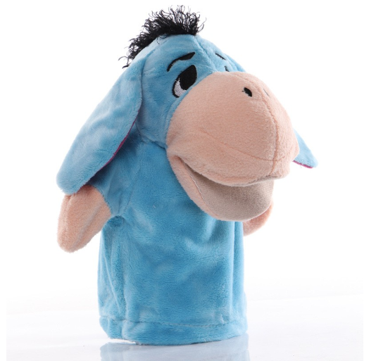 Animal Hand Puppet Cartoon Plush Toys Educational Pretend Telling Story Doll Kid Gifts 04