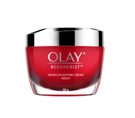 Olay Regenerist Micro-Sculpting Night Cream Moisturizer 50g (Skincare/Anti Aging)
