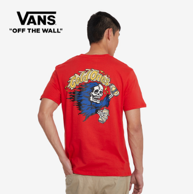 Vans Cold Ones Short Sleeves Tee For Mens