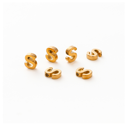 St.K unkka 316L Stainless Steel Initial Name Pendant Necklace Alphabet A-Z 26 Letter Fashion Necklace S