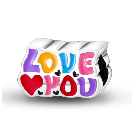 S925 Silver Charm Gorgeous Firework Beads Suitable For Pandora Bracelet Necklace Exquisite Bricolage Jewelry d5