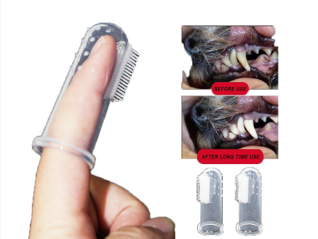 Pet/Dog Finger Brush(with Storage Box)