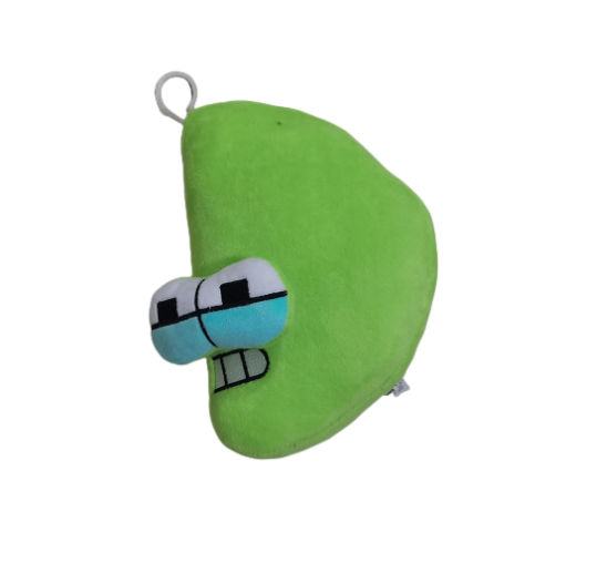 26 Alphabet Legend Plush Toy 0-10 Number Pillow Building Block Doll Children Birthday Party Gift D