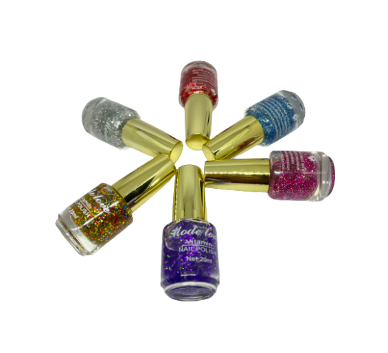Glitter Nail Polish Spring Color Sparkling