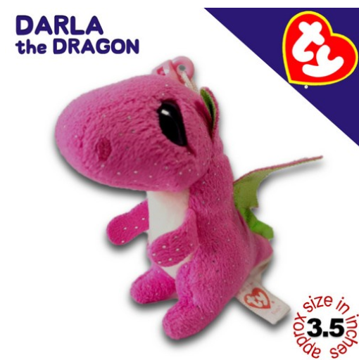 TY Key Clips-Chains Bag Charm Hanging Plushie Stuffed Toy Collection 1 PCC11