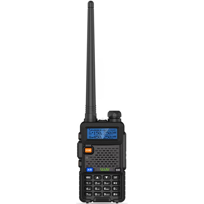 WLN KD-UV1 5W 199 Channel UHF VHF Two-Way Walkie Talkie (1pc)