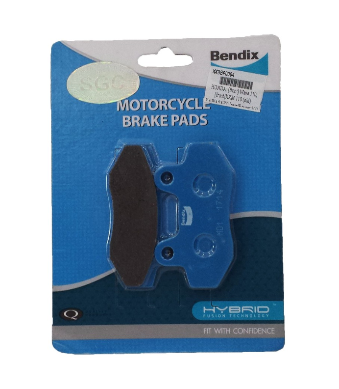 Bendix Brake Pads MD1 for Wave 110, XRM 110 (Old), Rouser 200