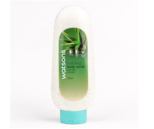 WATSONS Hydrating Body Scrub Aloe Vera Scented 532ML