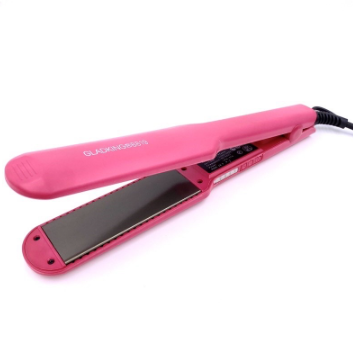 Gladking 8819 Titanium Flat Hair Iron Straightener Rose Gold