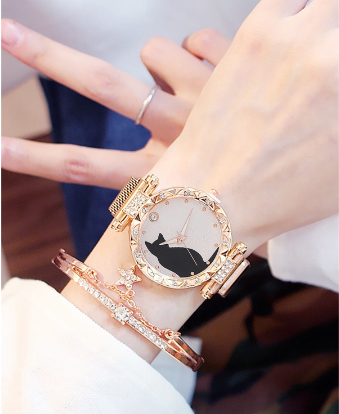 (Watch + Bracelet) Original Sports Waterproof Watch for Women